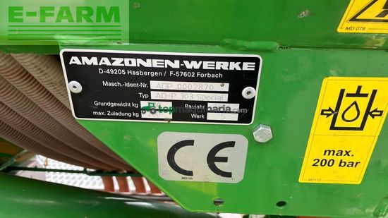 Combinado de siembra - Amazone - ad-p 303 special+ ke 303