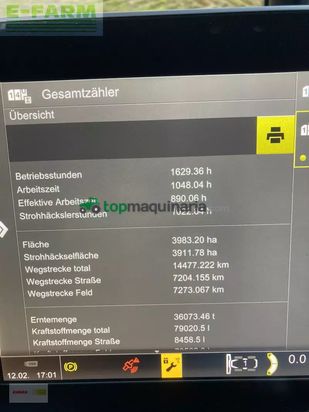 Cosechadora de Cereal - Claas - lexion 7700 tt