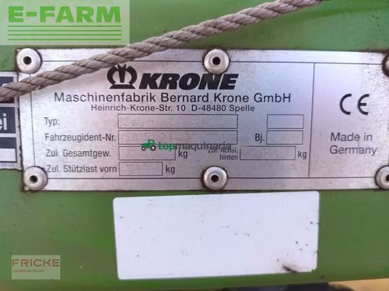 Rastrillo - Krone - swadro tc 760