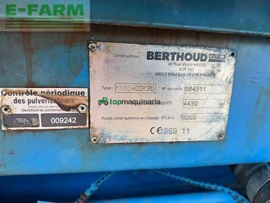 Atomizador - Berthoud - maxxor 40