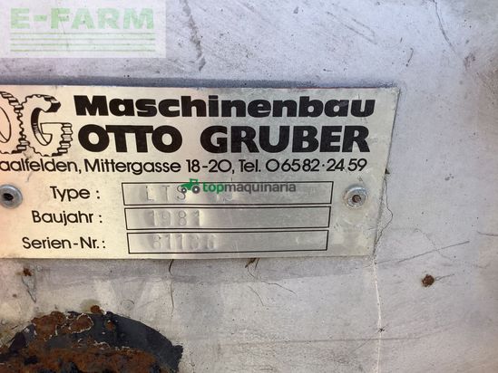 Cinta transportadora de forraje - Gruber - lt 19