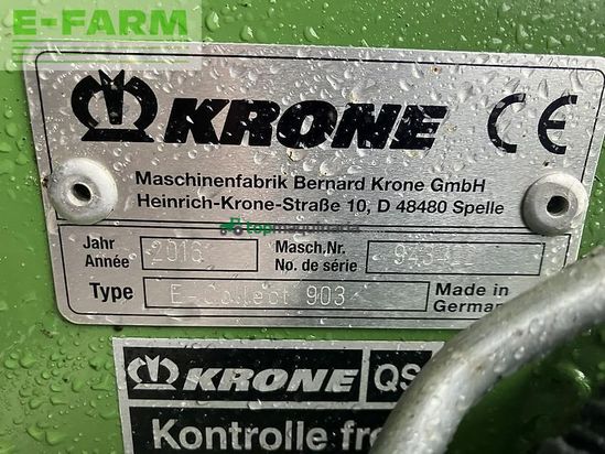 Cosechadora de Cereal - Krone - big x 1100 - 2