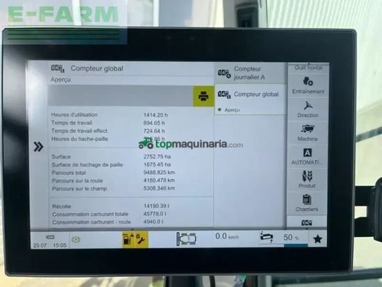 Cosechadora de Cereal - Claas - lexion 6700 tt tradition