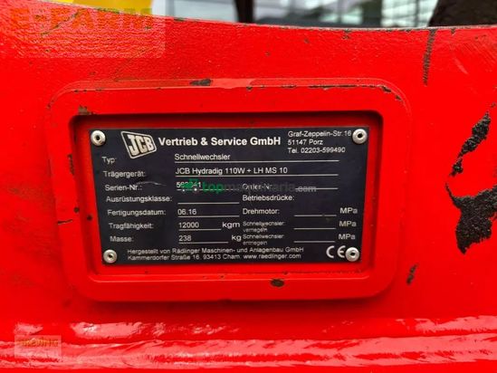 Excavadora - JCB - hydradig hd 110w