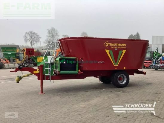 Remolqu esparcidor - Strautmann - verti mix 1801 double
