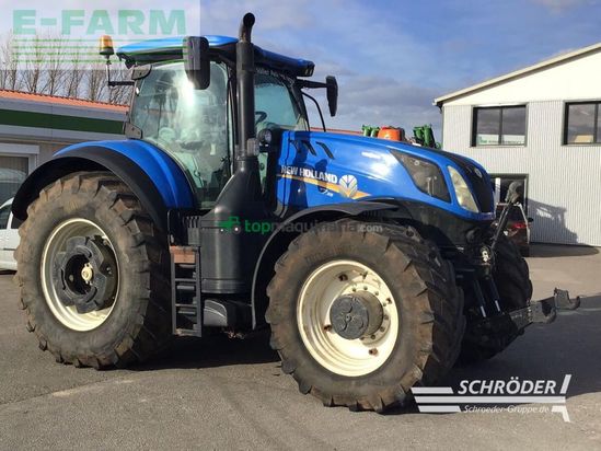 Tractor agrícola - New Holland - t 7.315 ac | gps | radgewichte