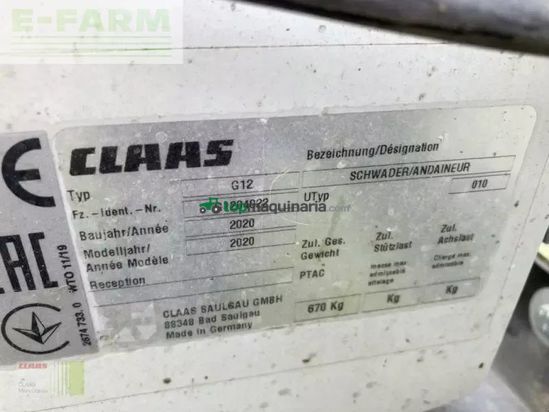 Rastrillo - Claas - liner 450