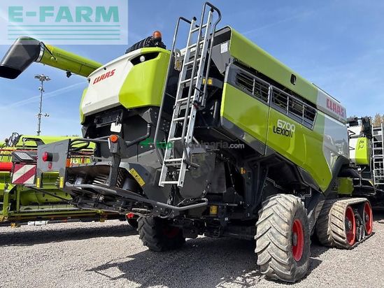 Cosechadora de Cereal - Claas - lexion 6700 terra trac