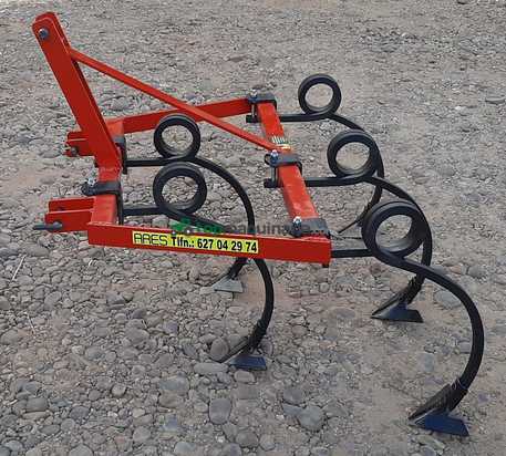 Cultivador de 5 brazos para mini tractores 