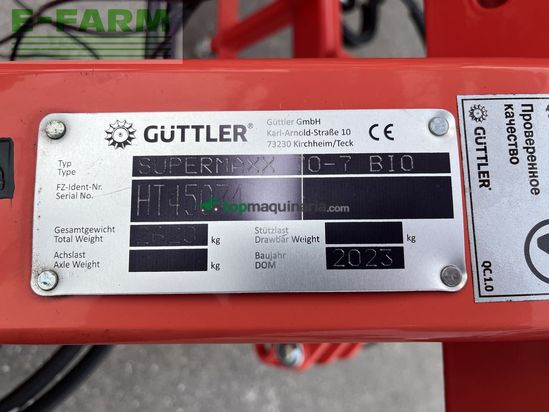 Cultivador - Güttler - supermaxx 70-7 bio