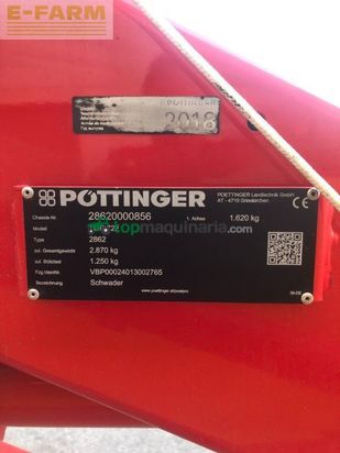 Henificador - Pöttinger - top 722 schwadkreisel