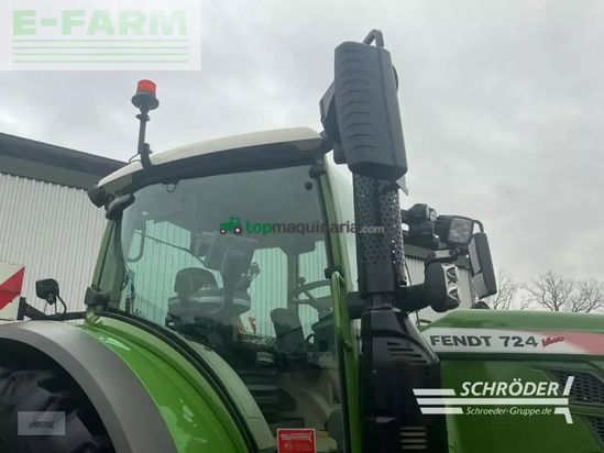 Tractor agrícola - Fendt - 724 vario s4 profi plus