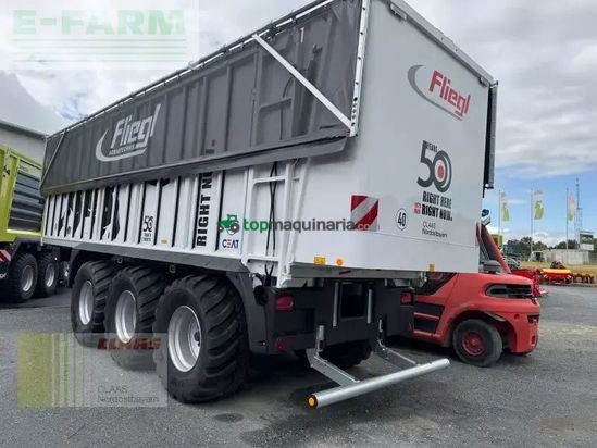 Cinta transportadora de forraje - Fliegl - asw 391 taurus fox tridem