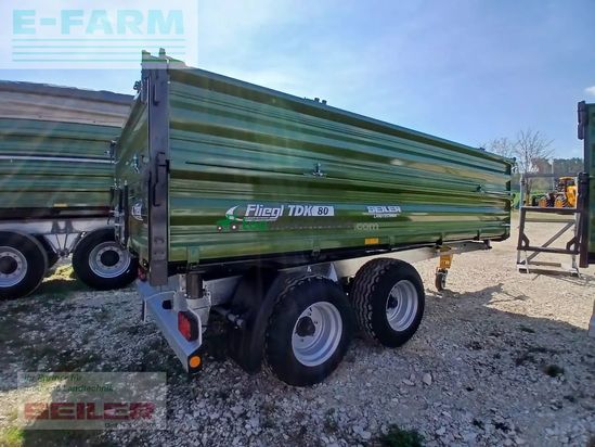 Volquet - Fliegl - tdk 80 fox