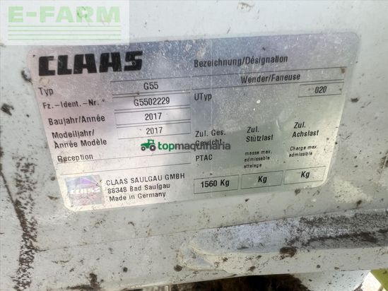 Henificador - Claas - VOLTO 1100