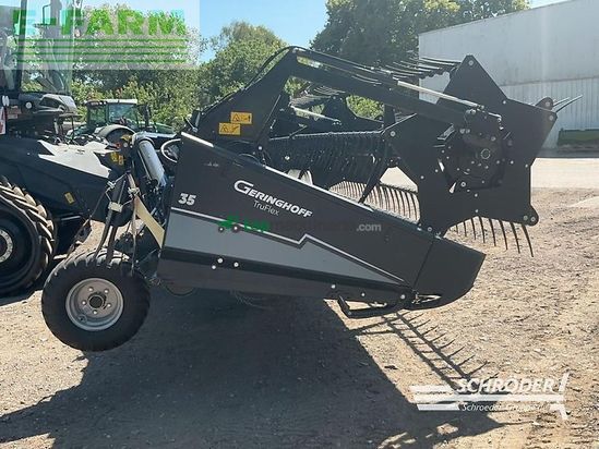 Cabezal - Geringhoff - 10,65m bandschneidwerk truflex 35 +wagen