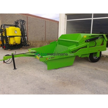 RECOGEDORA DE PIEDRAS CON TOLVA SERIE R 1500 AGARIN 