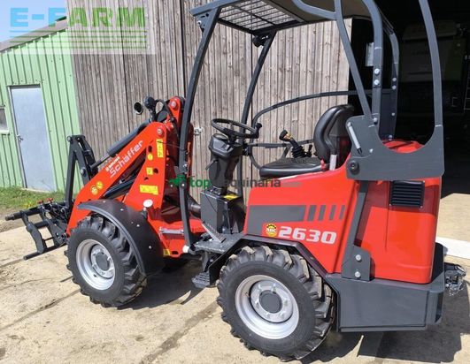 Minicargadora - Schaffer - 2630 mit rops-fahrerschutzdach