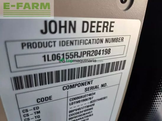 Tractor agrícola - John Deere - 6r155