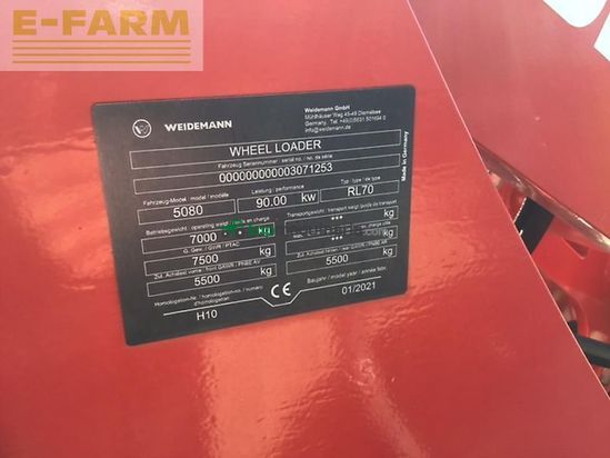Minicargadora - Weidemann - 5080