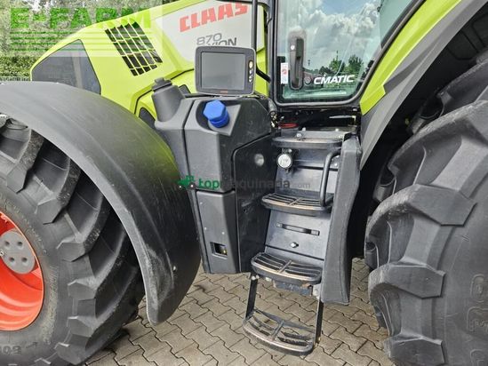 Tractor agrícola - Claas - axion 870 cmatic CMATIC