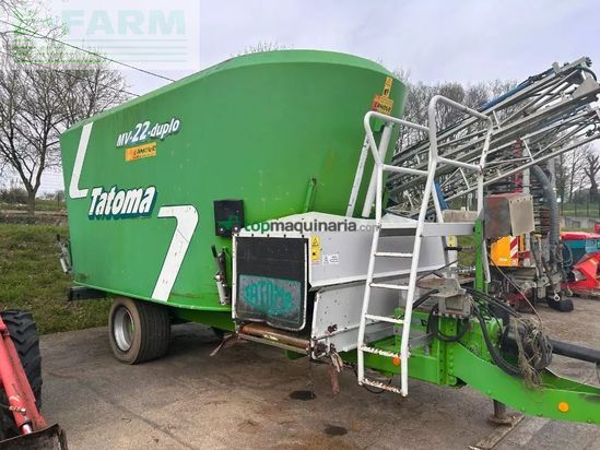 Remolqu esparcidor - Tatoma - mv-22-duplo