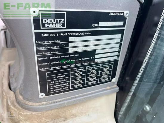 Tractor agrícola - Deutz-Fahr - agrotron 6165