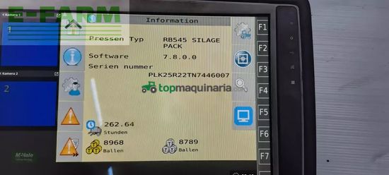 Empacadora gigant - Case IH - rb 545 silage pack