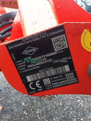 Cultivador - Kuhn - prolander 500 r