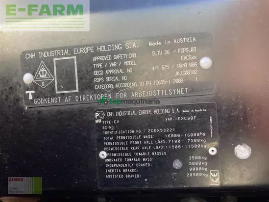 Tractor agrícola - Steyr - terrus 6300