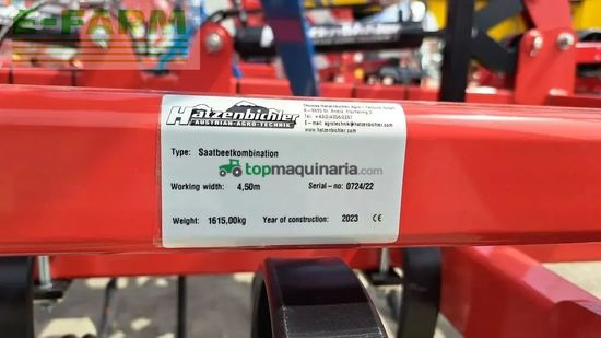 Combinado de siembra - Hatzenbichler - saatbettkombination 4,5 m