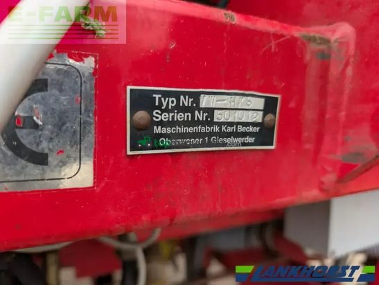 Sembradora monograno mecanica - Becker - aeromat dte 8