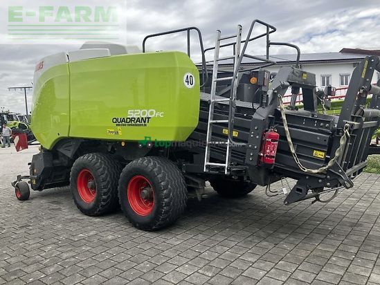 Empacadora gigant - Claas - quadrant 5200 fc