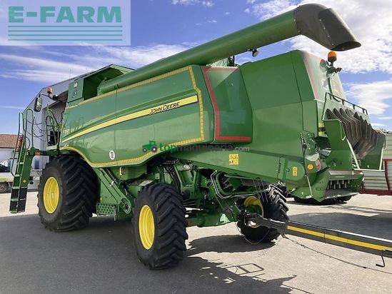 Cosechadora de Cereal - John Deere - t550 hillmaster + 722 x + tw