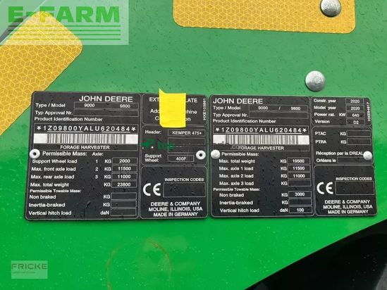 Cosechadora de Cereal - John Deere - 9800i
