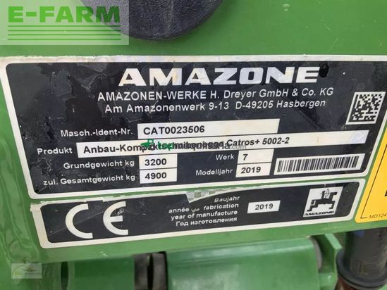 Grada de disco - Amazone - catros+ 5002-2