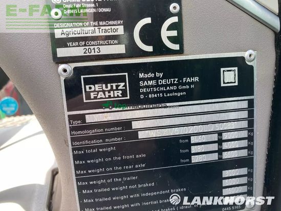 Tractor agrícola - Deutz-Fahr - 6130.4