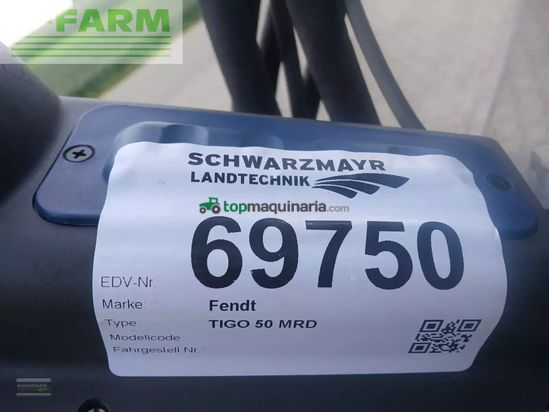 Remolqu agrícola - Fendt - tigo 50 mrd