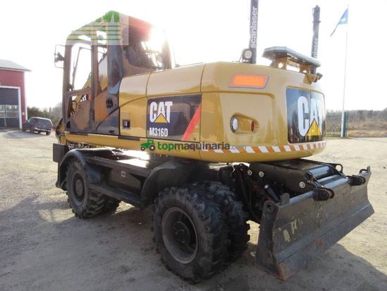 Excavadora - Caterpillar - m 316 d parts / delar