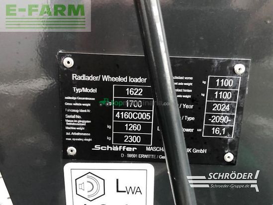 Minicargadora - Schaffer - 1622