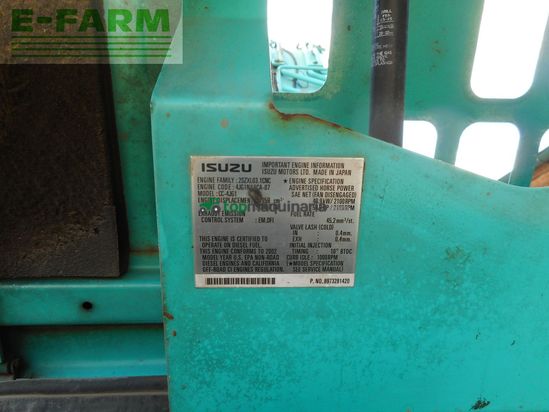 Excavadora - Kobelco - sk 70 sr-1e ( 7.400kg )