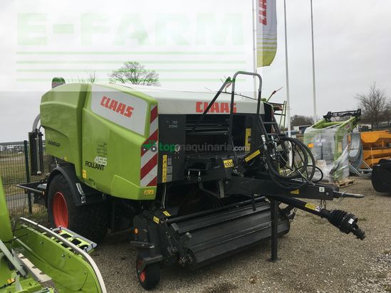 Empacadora gigant - Claas - rollant 455 rc uniwrap