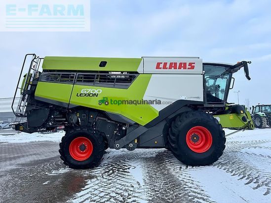 Cosechadora de Cereal - Claas - lexion 6700 + v930