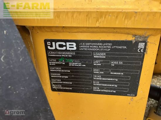 Minicargadora - JCB - 435 s agri