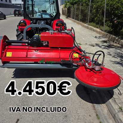 Trituradora TMR con disco + sistema hidráulico