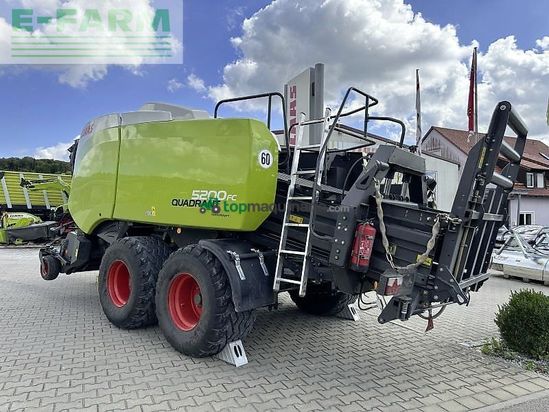 Empacadora gigant - Claas - quadrant 5200 fc tandem