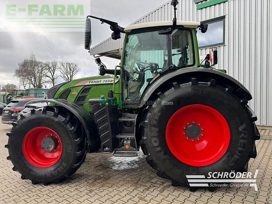 Tractor agrícola - Fendt - 724 vario s4 profi plus