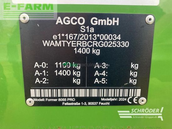 Henificador - Fendt - former 8055 pro