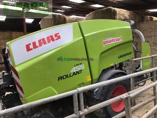 Empacadora gigant - Claas - rolland 455 uniwrap