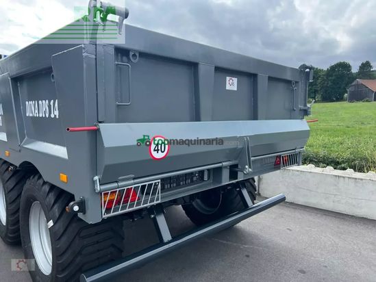 Volquet -  - dps-14 bauschuttmulde muldenkipper schotterklappe